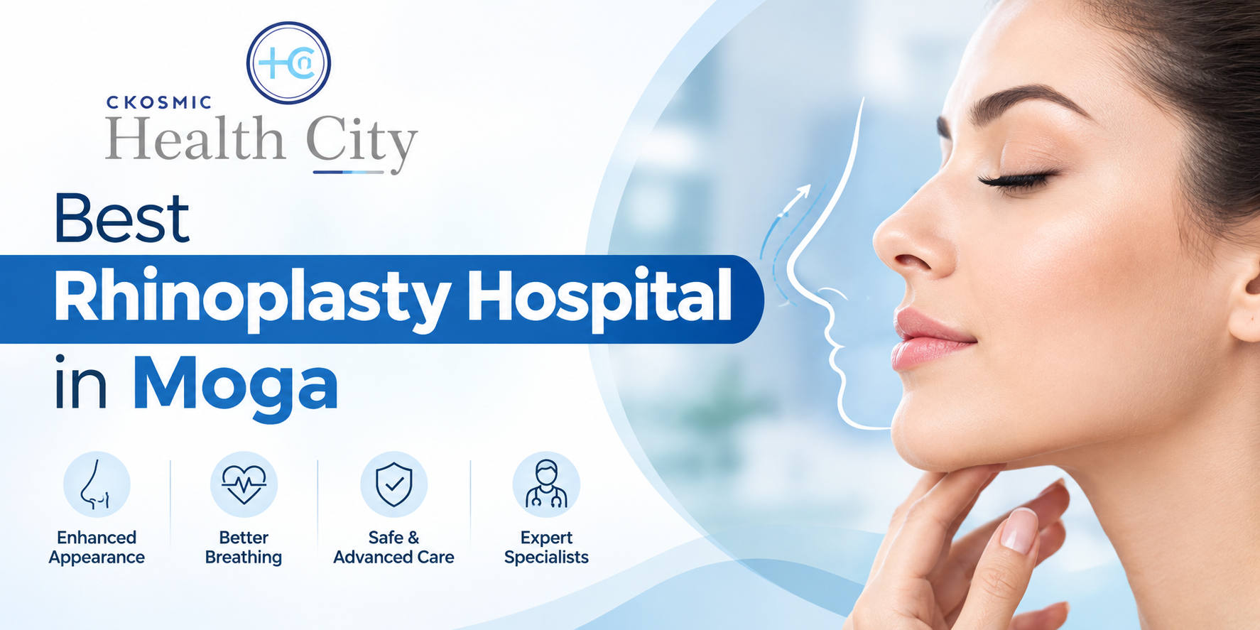 best rhinoplasty hospital in moga